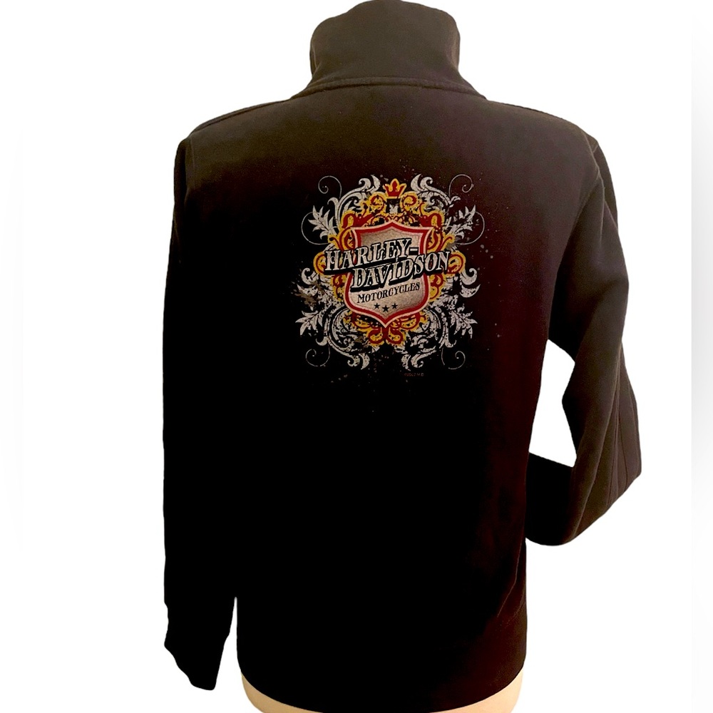 Women's Harley Davidson Full-zip Sweatshirt Size MED